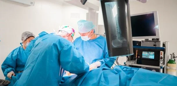 Photo of Surgical treatment of tendon rupture 4